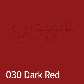 030 Dark Red Oracal 651 Adhesive Vinyl 24" Wholesale Bulk Roll