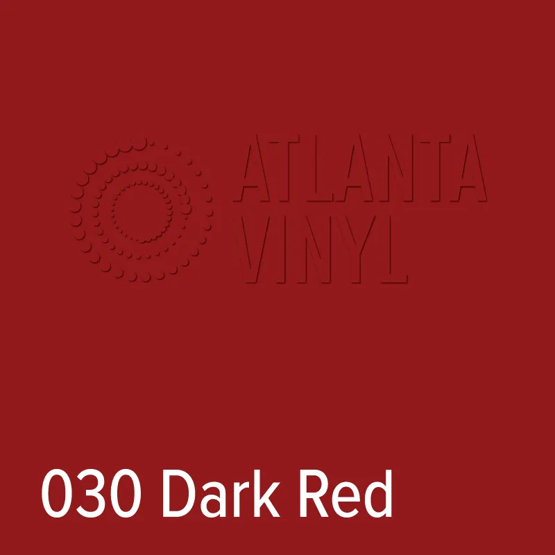 030 Dark Red Oracal 651 Adhesive Vinyl 24" Wholesale Bulk Roll