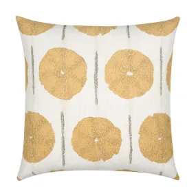 20" Square Elaine Smith Pillow  Solstice Gold