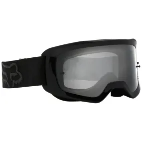 23 FOX YOUTH MAIN STRAY GOGGLES BLACK