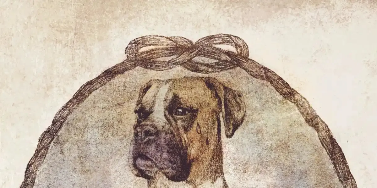 A Boxer Dog Wall Art