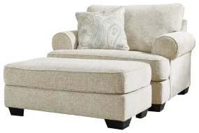 Accent Chair and Ottoman