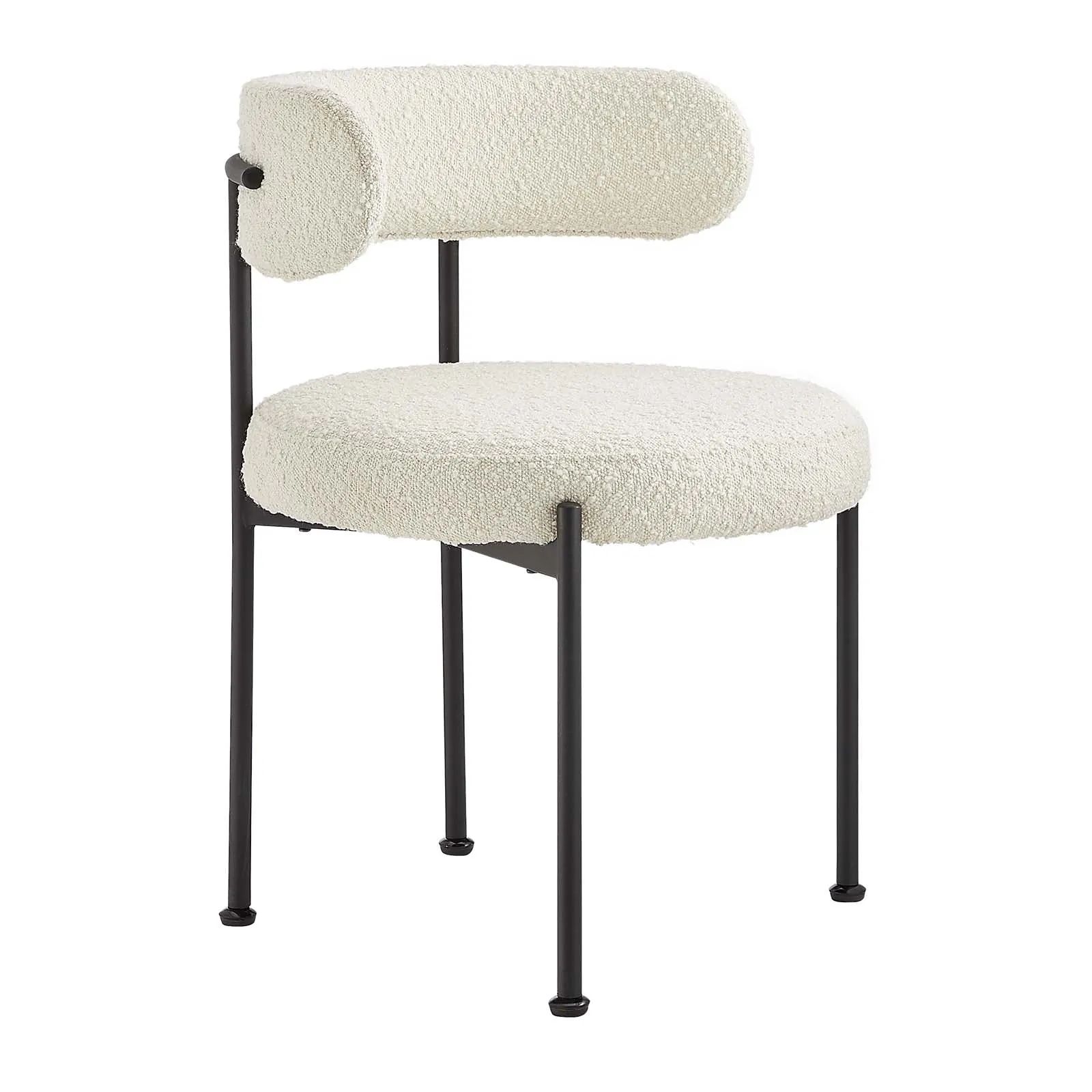 Albie Boucle Fabric Dining Chairs - Set of 2 by Modway