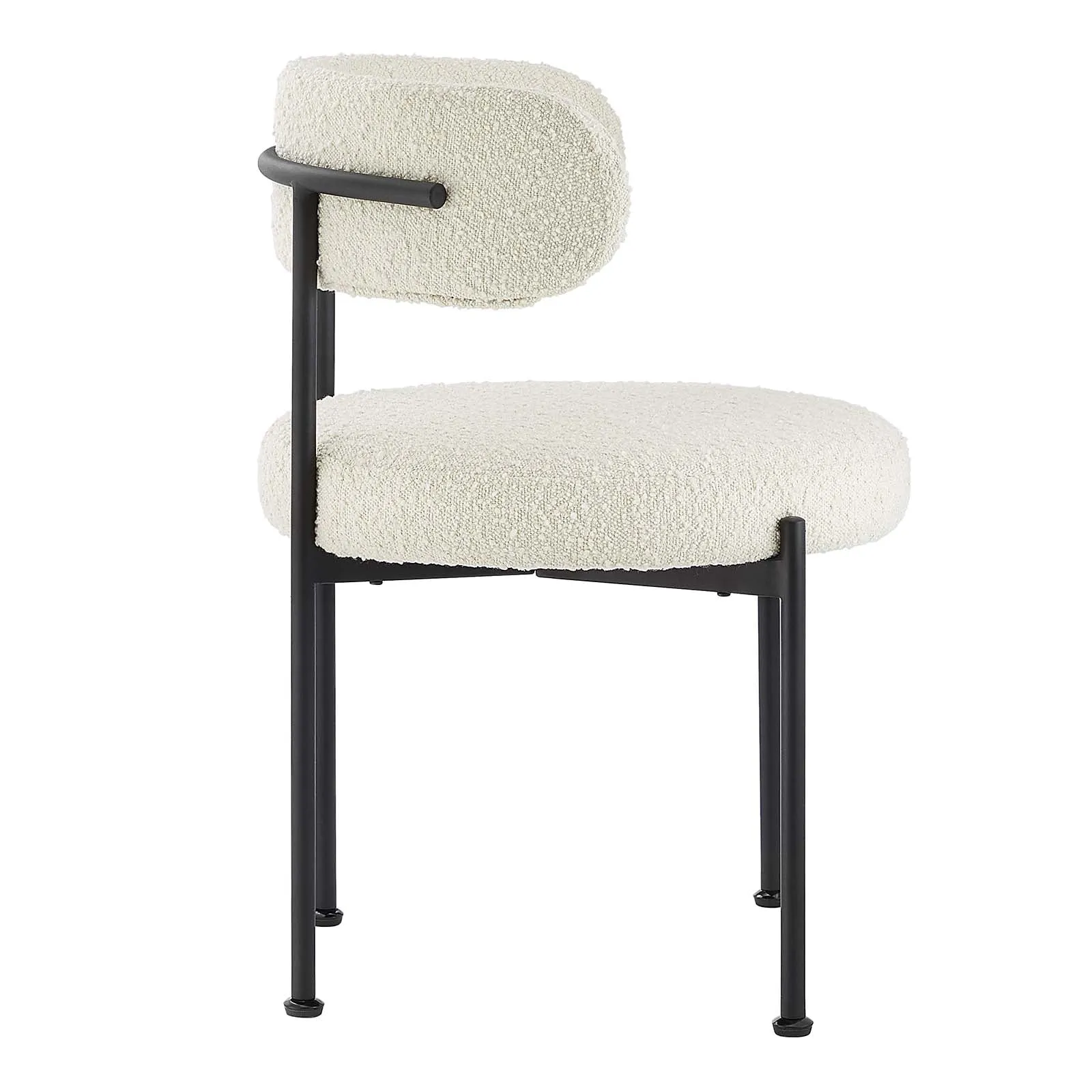 Albie Boucle Fabric Dining Chairs - Set of 2 by Modway