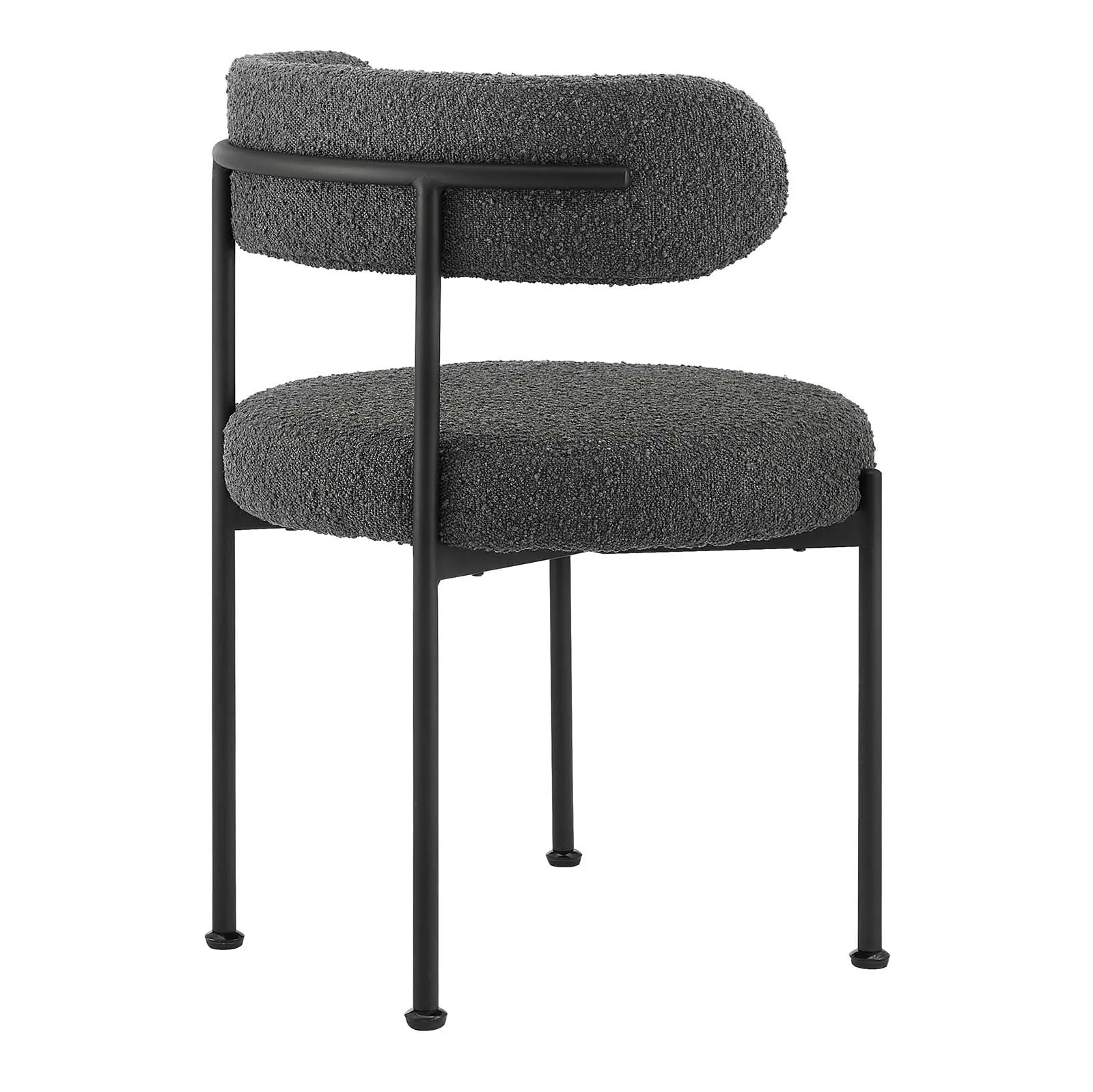 Albie Boucle Fabric Dining Chairs - Set of 2 by Modway