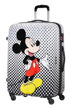 American Tourister Disney Legends 75cm Large Spinner | Mickey Polka Dot