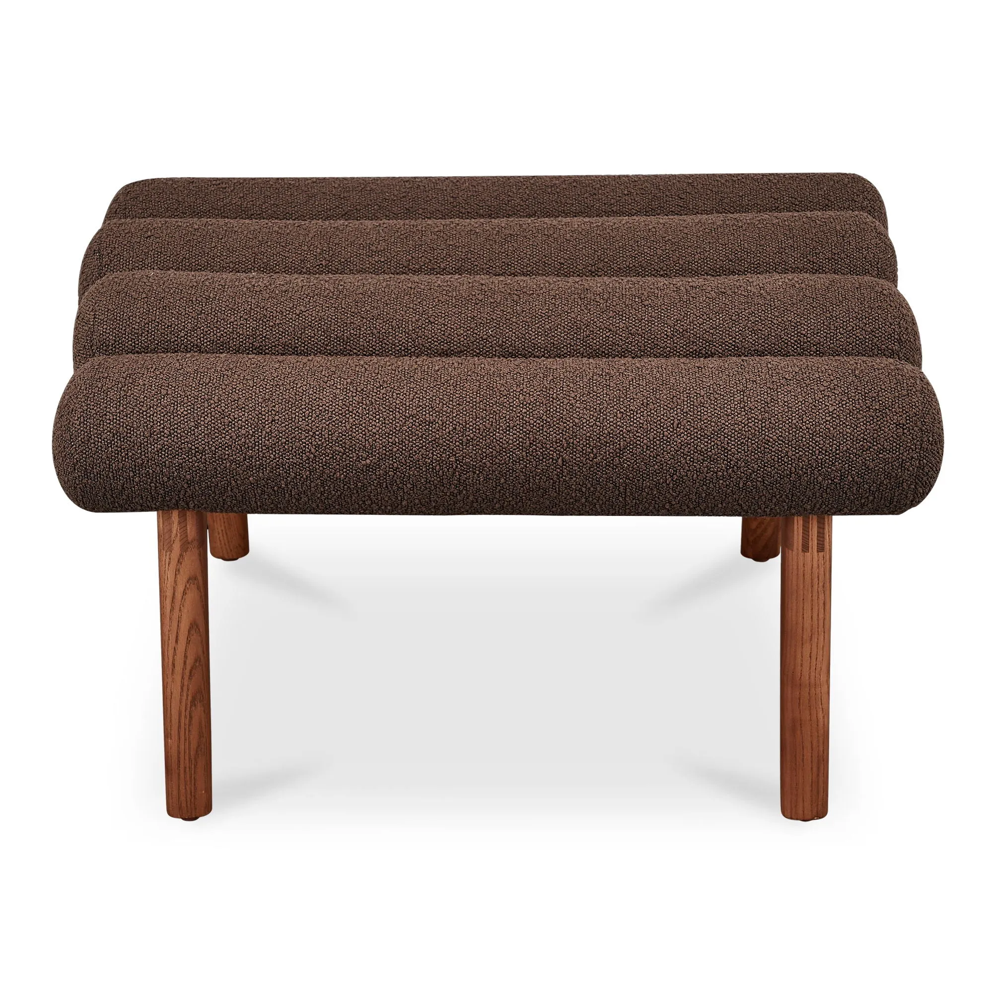 Arlo - Stool Performance Fabric - Dark Brown