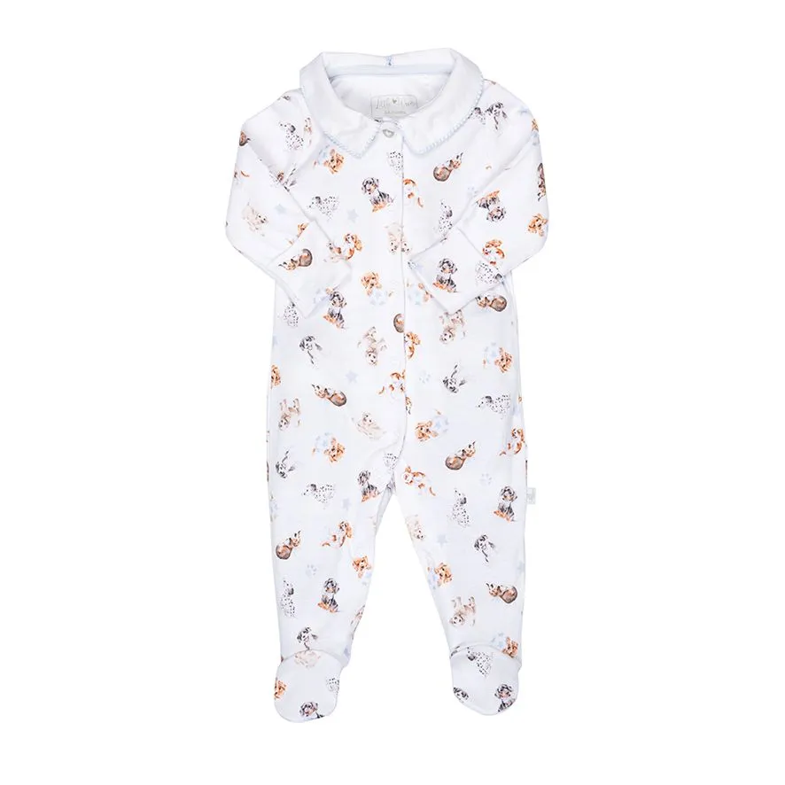 Baby Sleepers Onsie - 3-6 Mos - Puppies  LTW-BG006 Little Paws