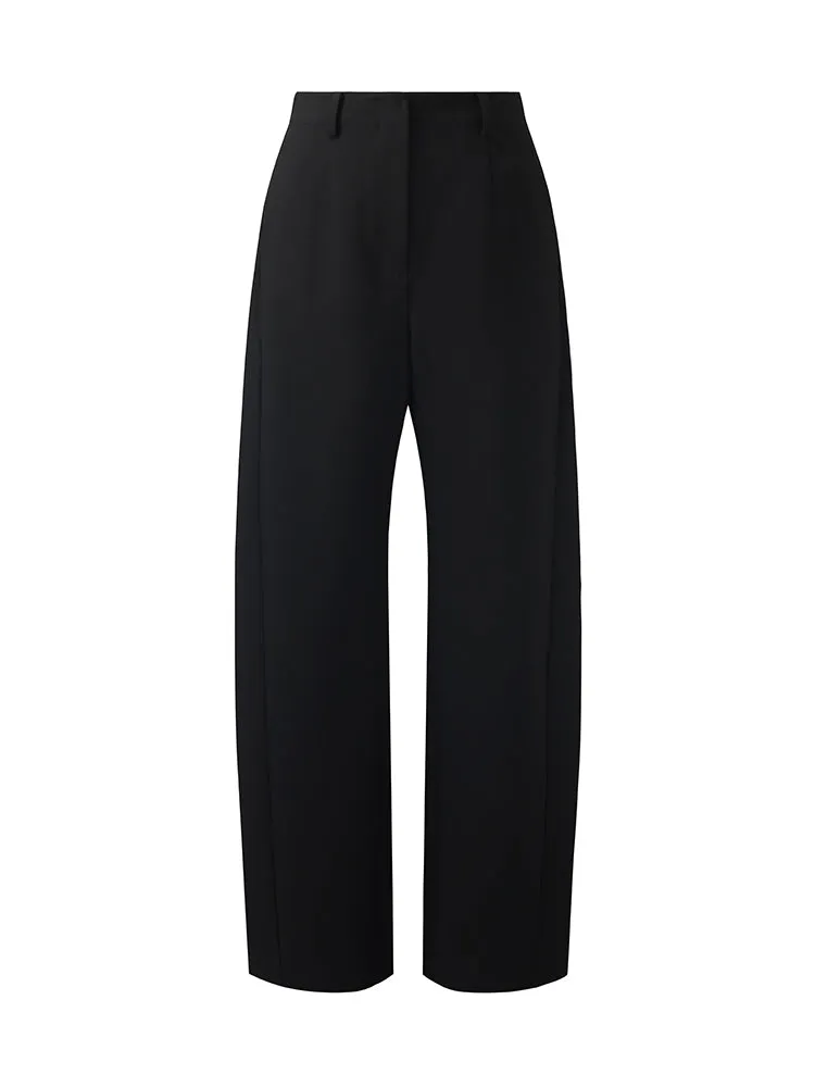 Basic High-Waisted Women Pants