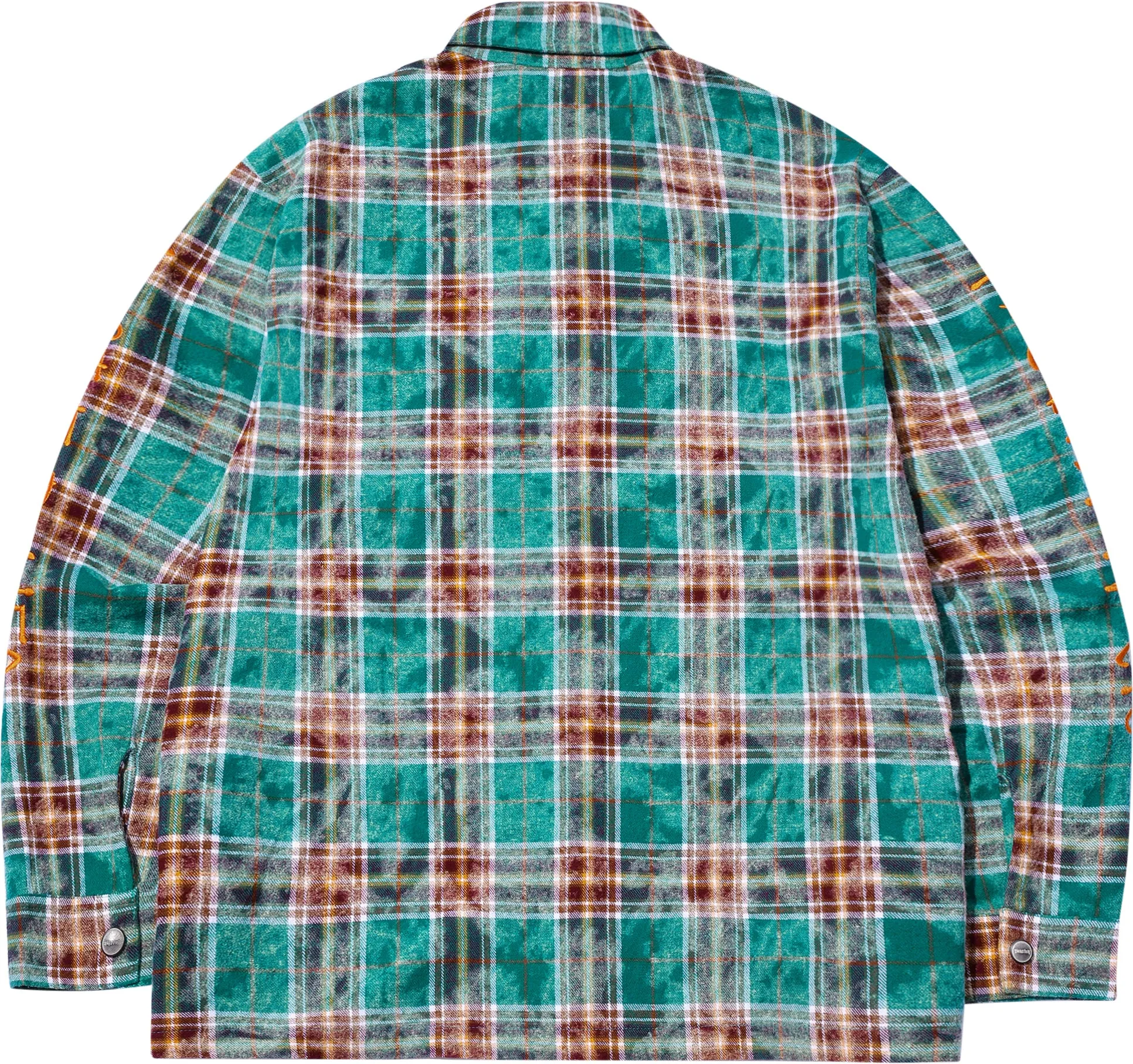 BEASTER Washed Haze Plaid Shirt