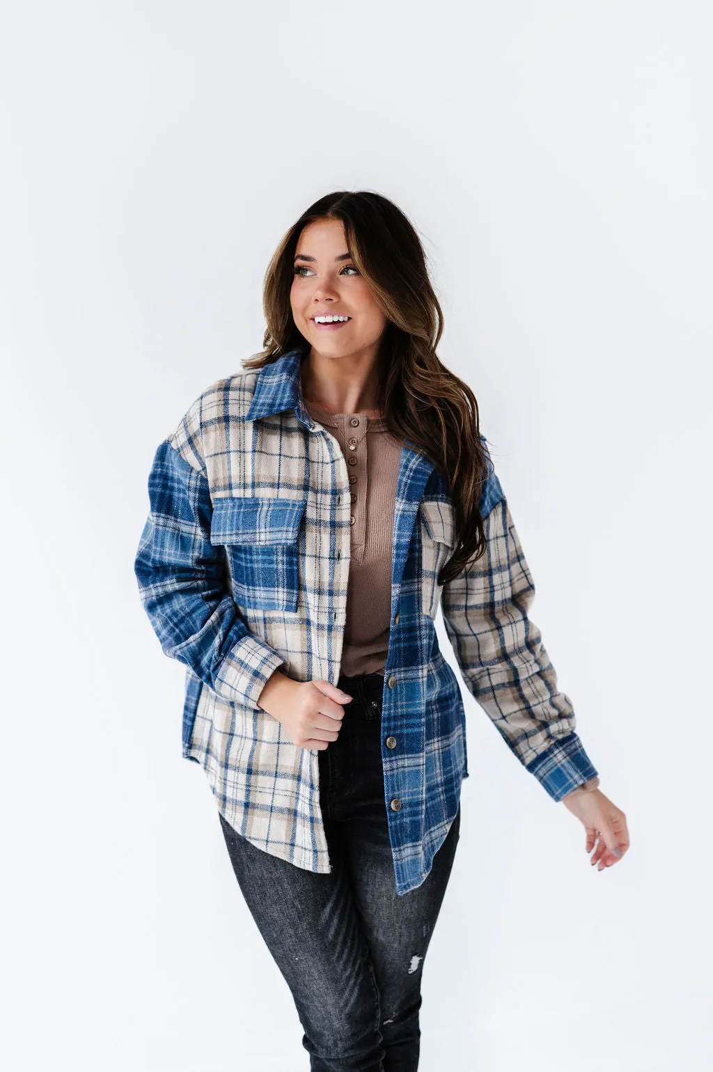 Beckham Plaid Shacket