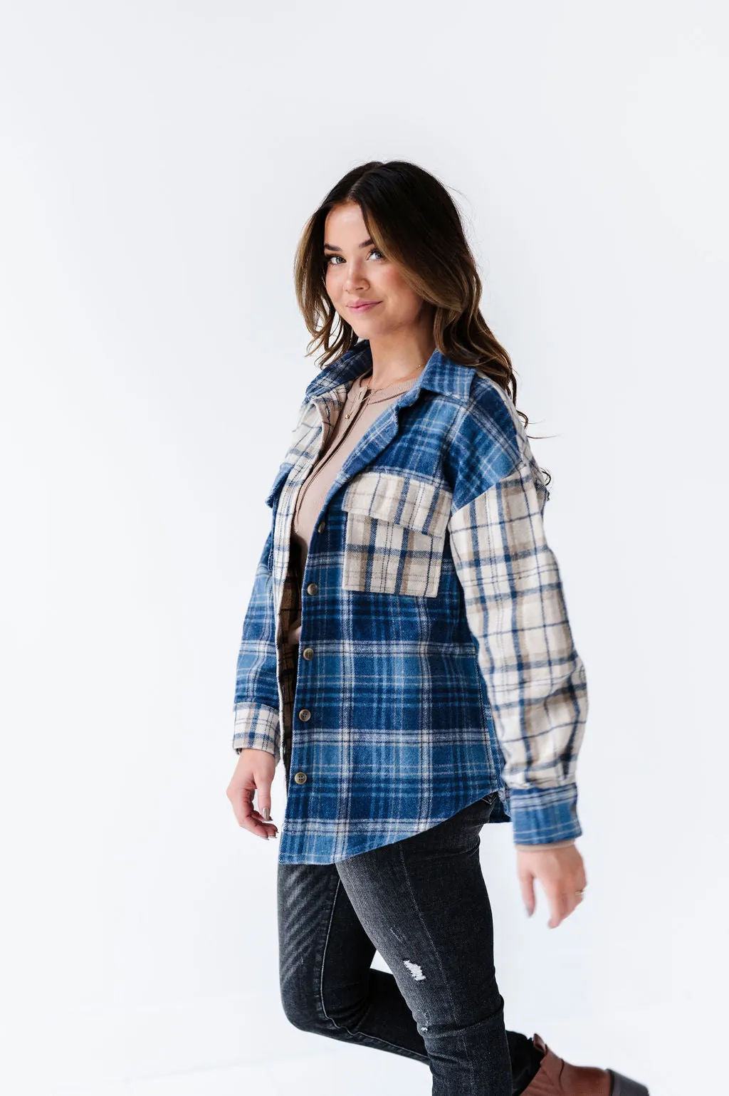 Beckham Plaid Shacket