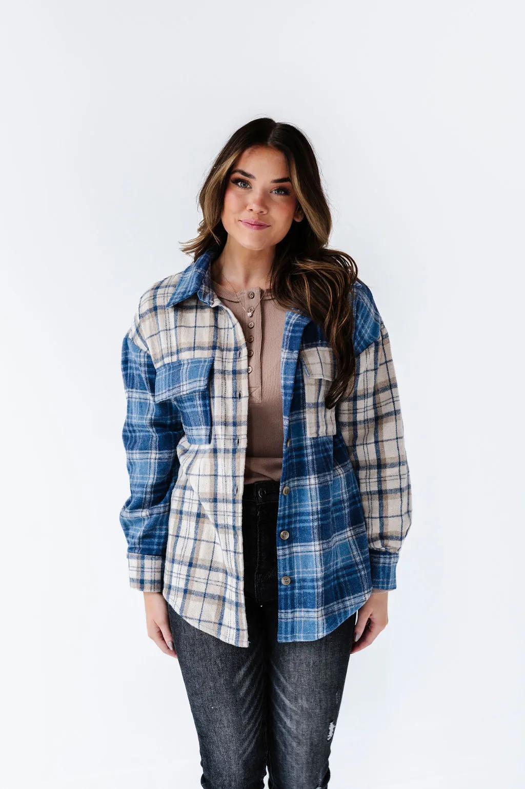 Beckham Plaid Shacket