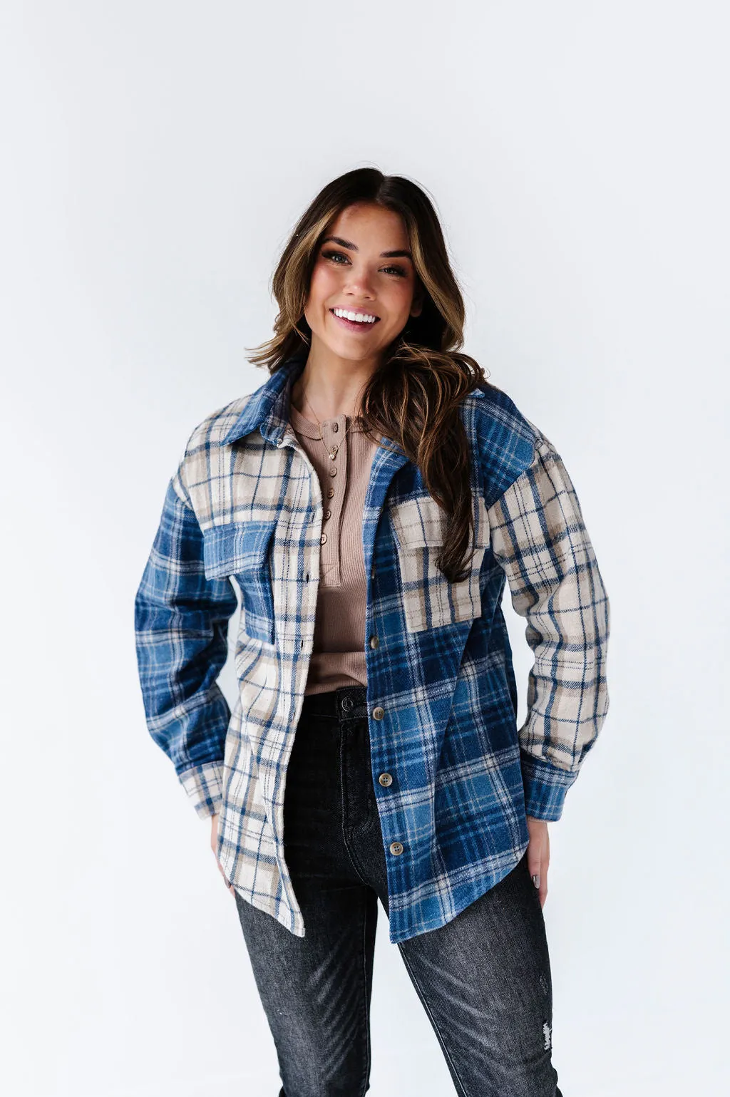 Beckham Plaid Shacket