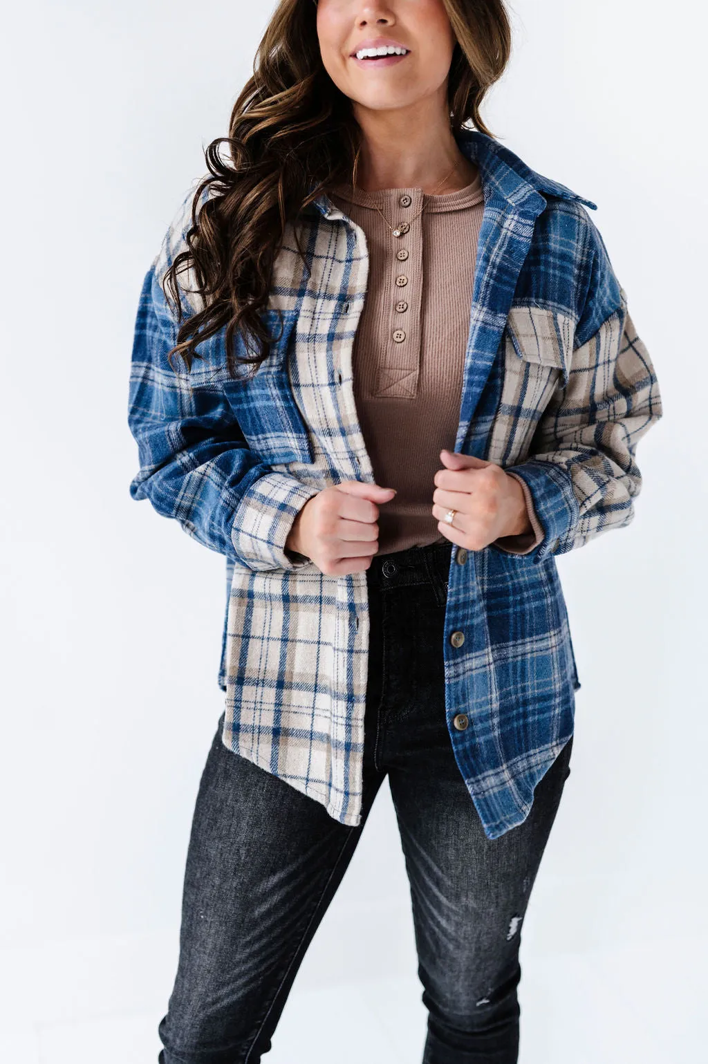 Beckham Plaid Shacket