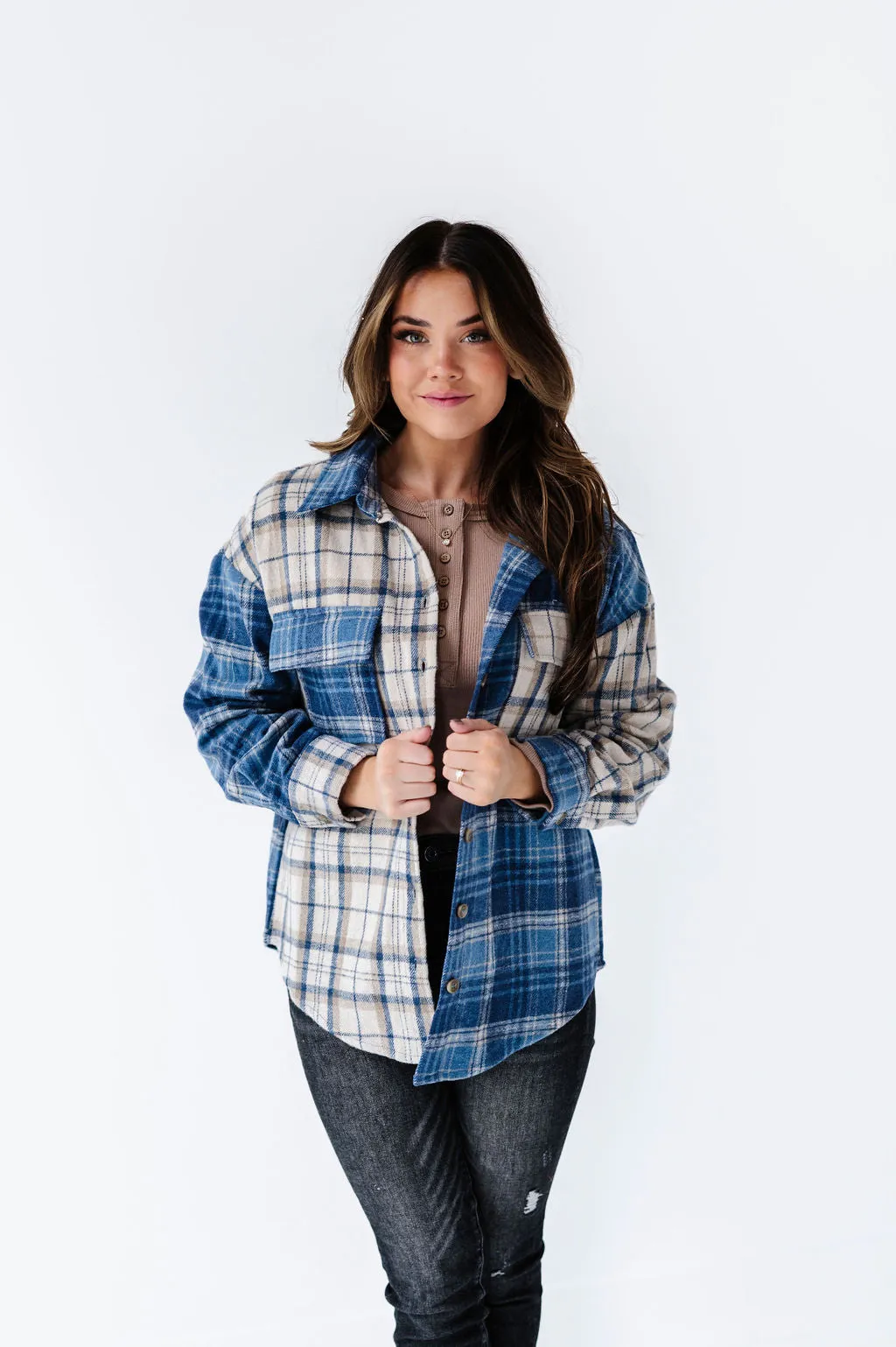 Beckham Plaid Shacket