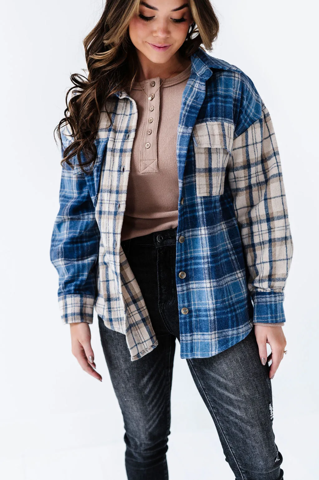 Beckham Plaid Shacket