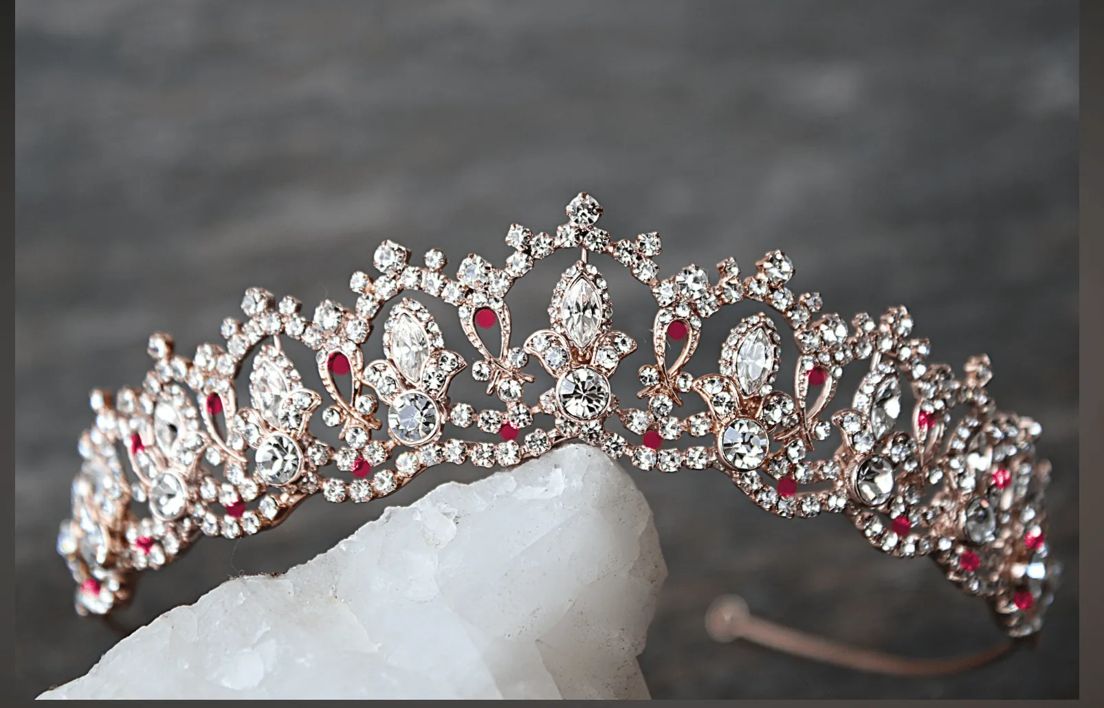 Bespoke Hidden Harry Potter Black Freshwater Pearl SERENA Bridal Tiara for Syd