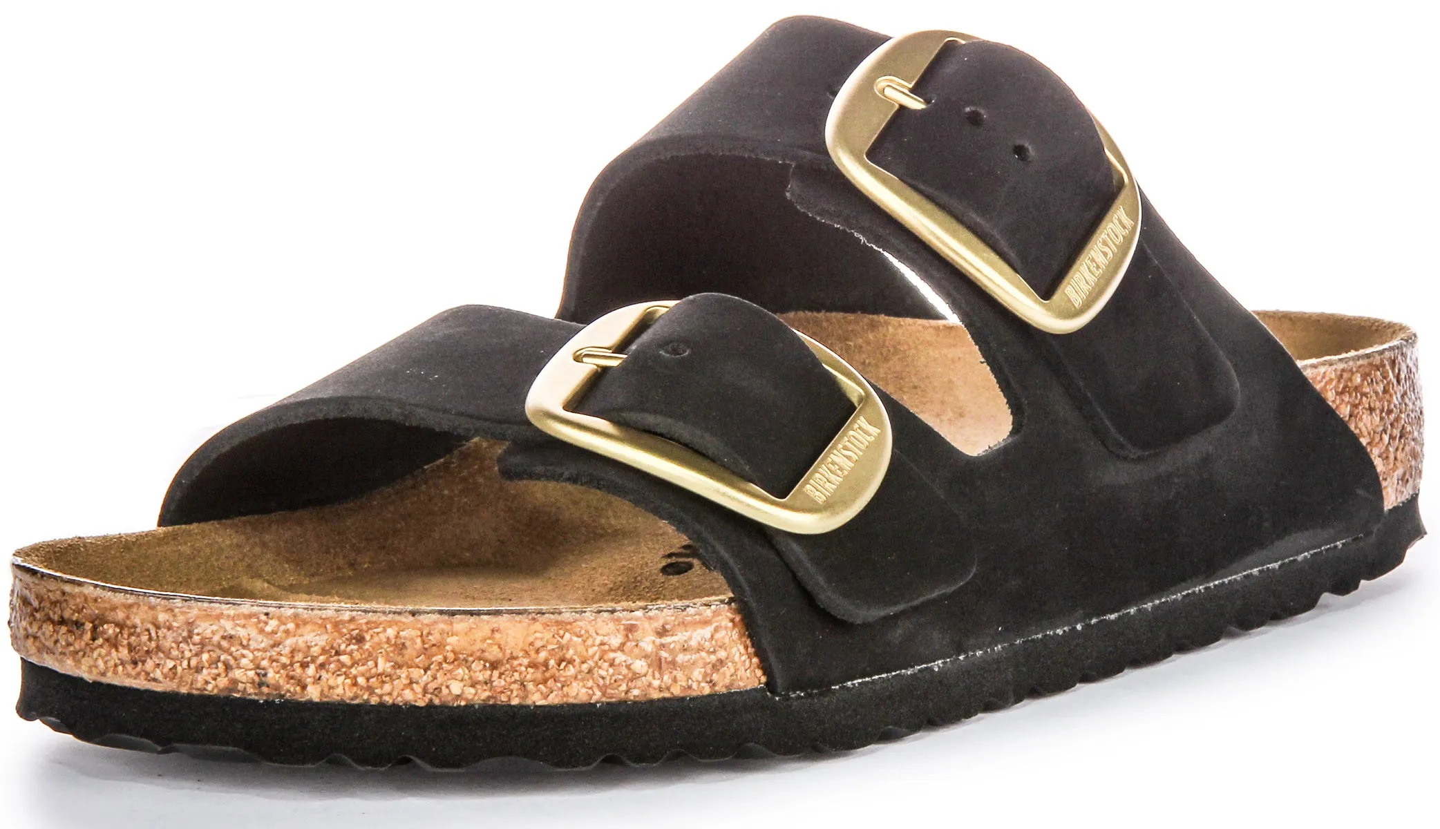 Birkenstock Arizona Big Buc In Black For Women