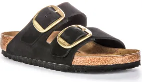 Birkenstock Arizona Big Buc In Black For Women