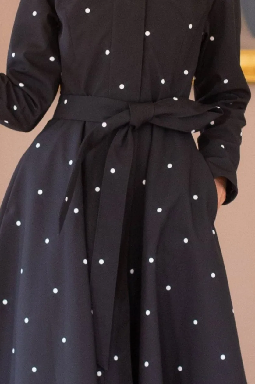 Black Belt with Polka Dots | Timeless Polka Dots