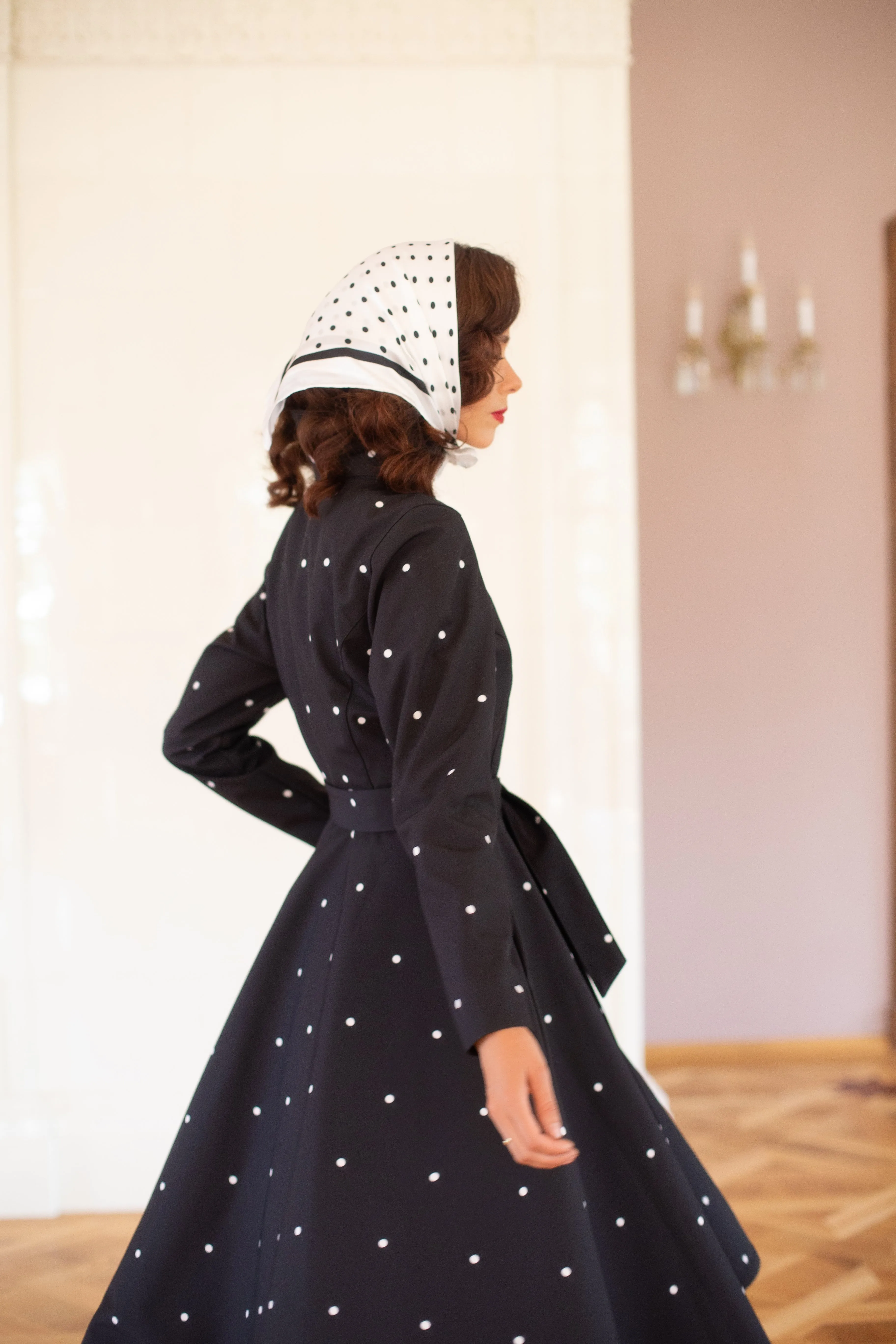 Black Belt with Polka Dots | Timeless Polka Dots