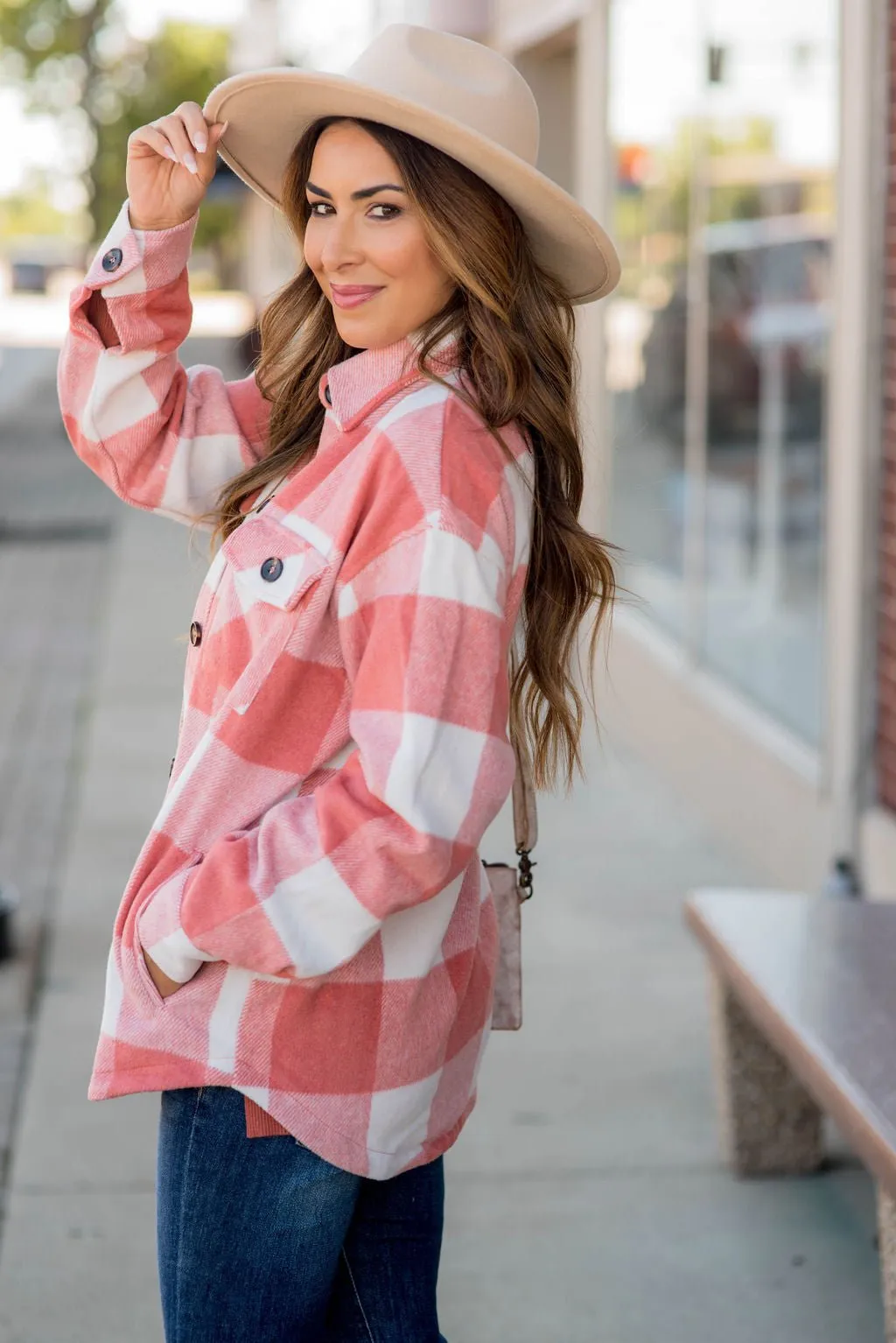 Bold Plaid Shacket