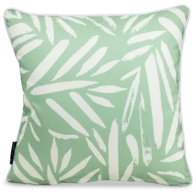 Bondi Bamboo Bliss - 45 x 45 cm Piped Outdoor Cushion