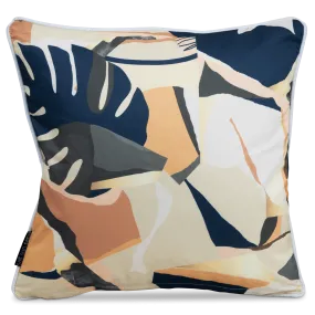 Bondi Panorama - 45 x 45 cm Piped Outdoor Cushion