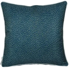 Bondi Tidewater Green - 45 x 45 cm Piped Cushion