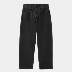 Carhartt WIP Landon Pant Black Heavy Stone Washed Robertson Denim