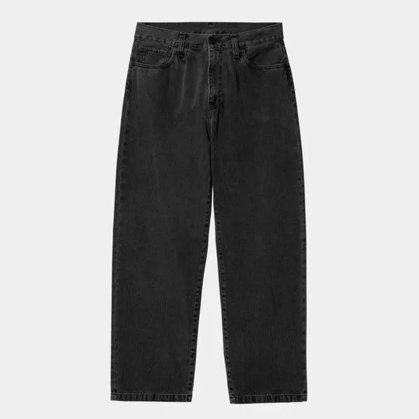 Carhartt WIP Landon Pant Black Heavy Stone Washed Robertson Denim