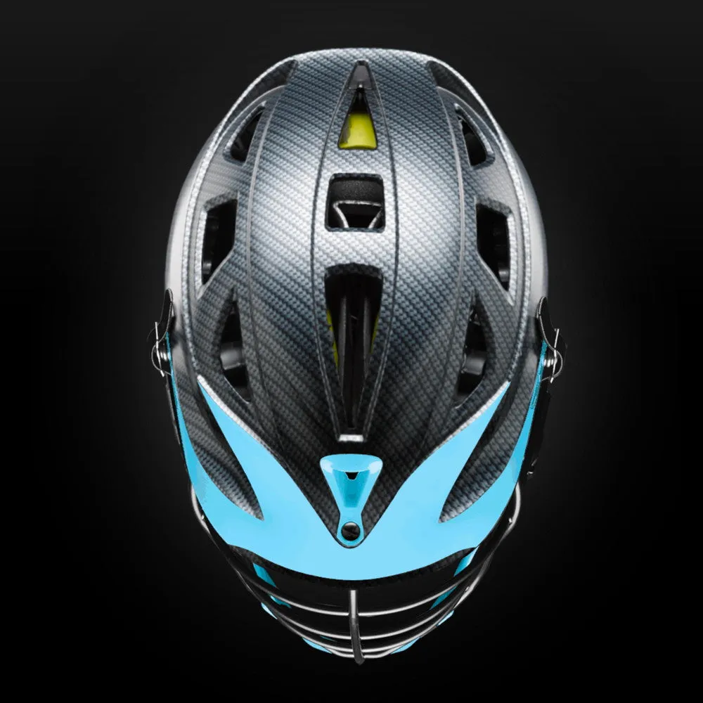 Cascade R Carbon Fiber Finish CUSTOM Lacrosse Helmet