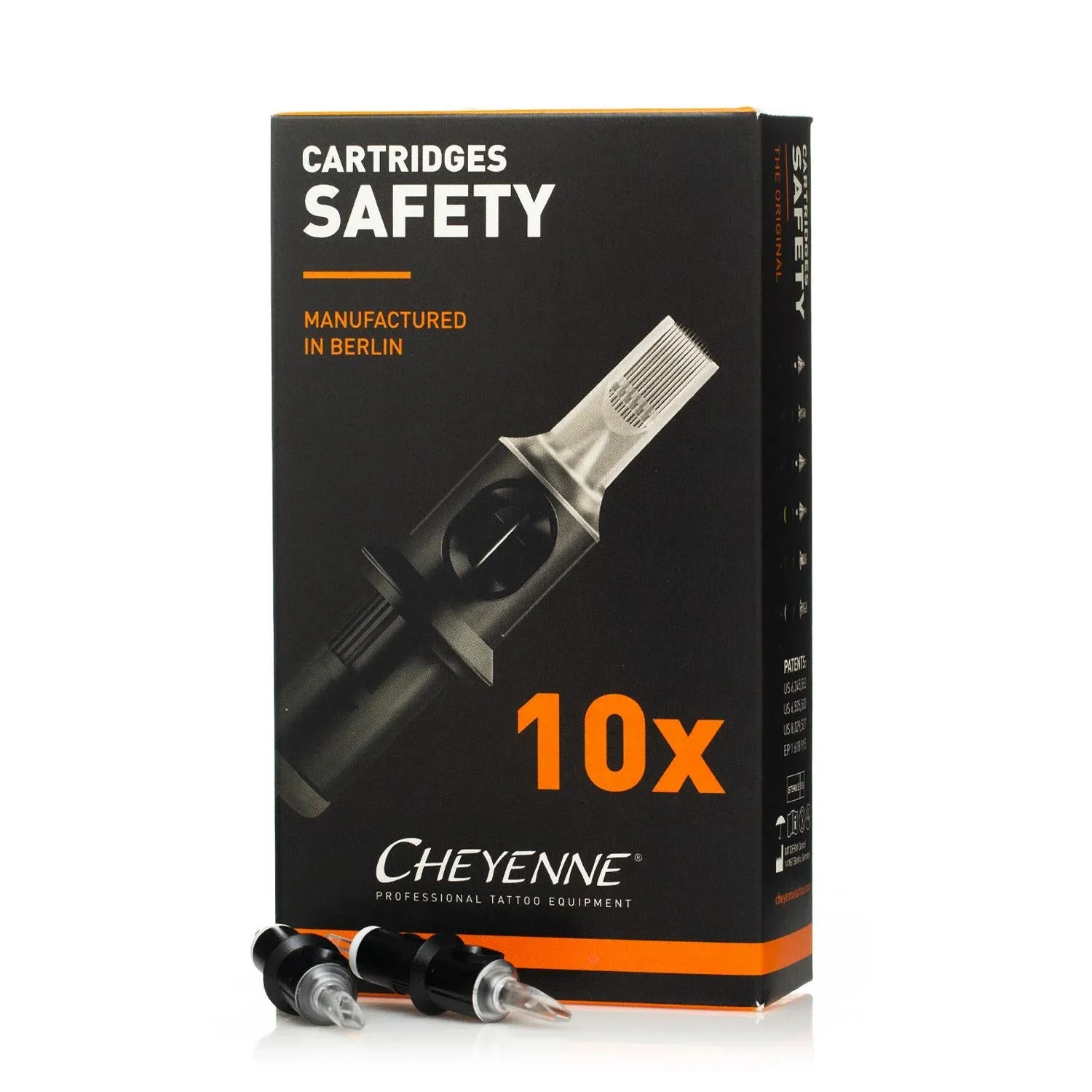 Cheyenne Safety Cartridge - Bugpin Liner - 20 Pack