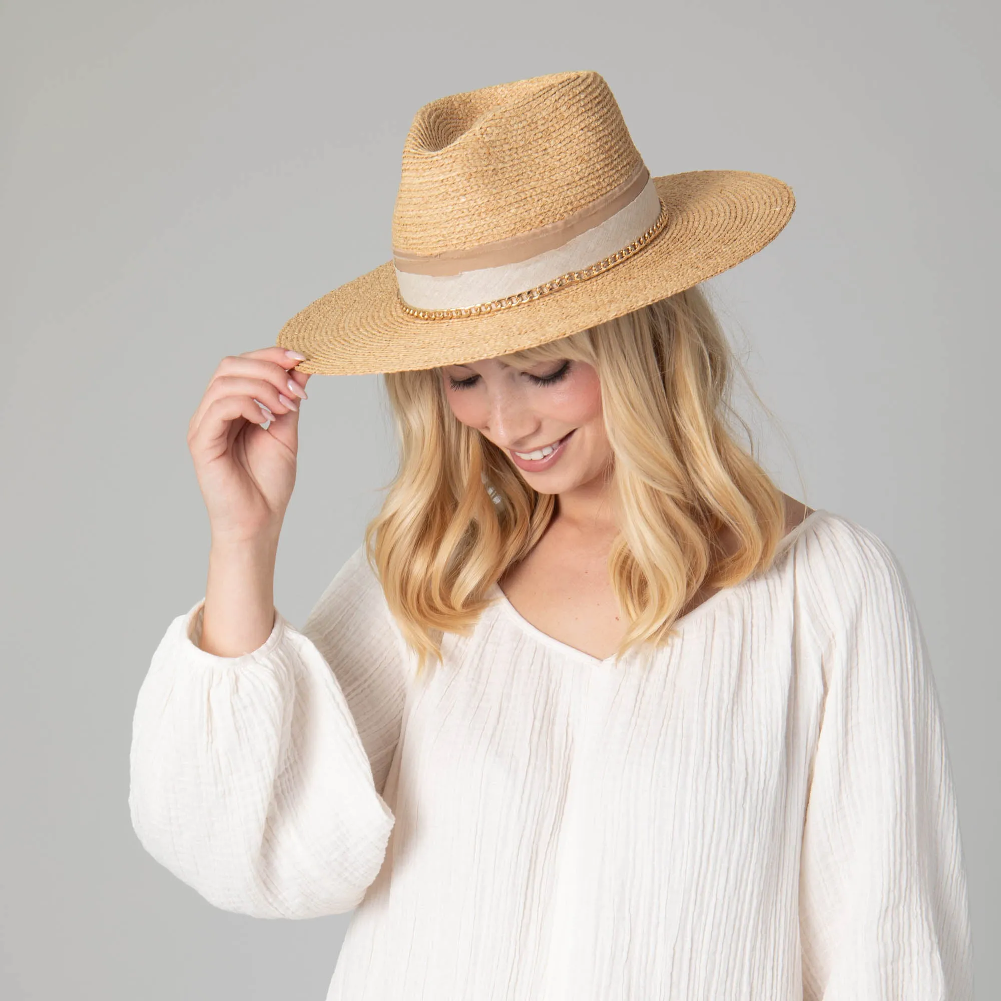 Coastal Sunset Women's Stiff Brim Fedora