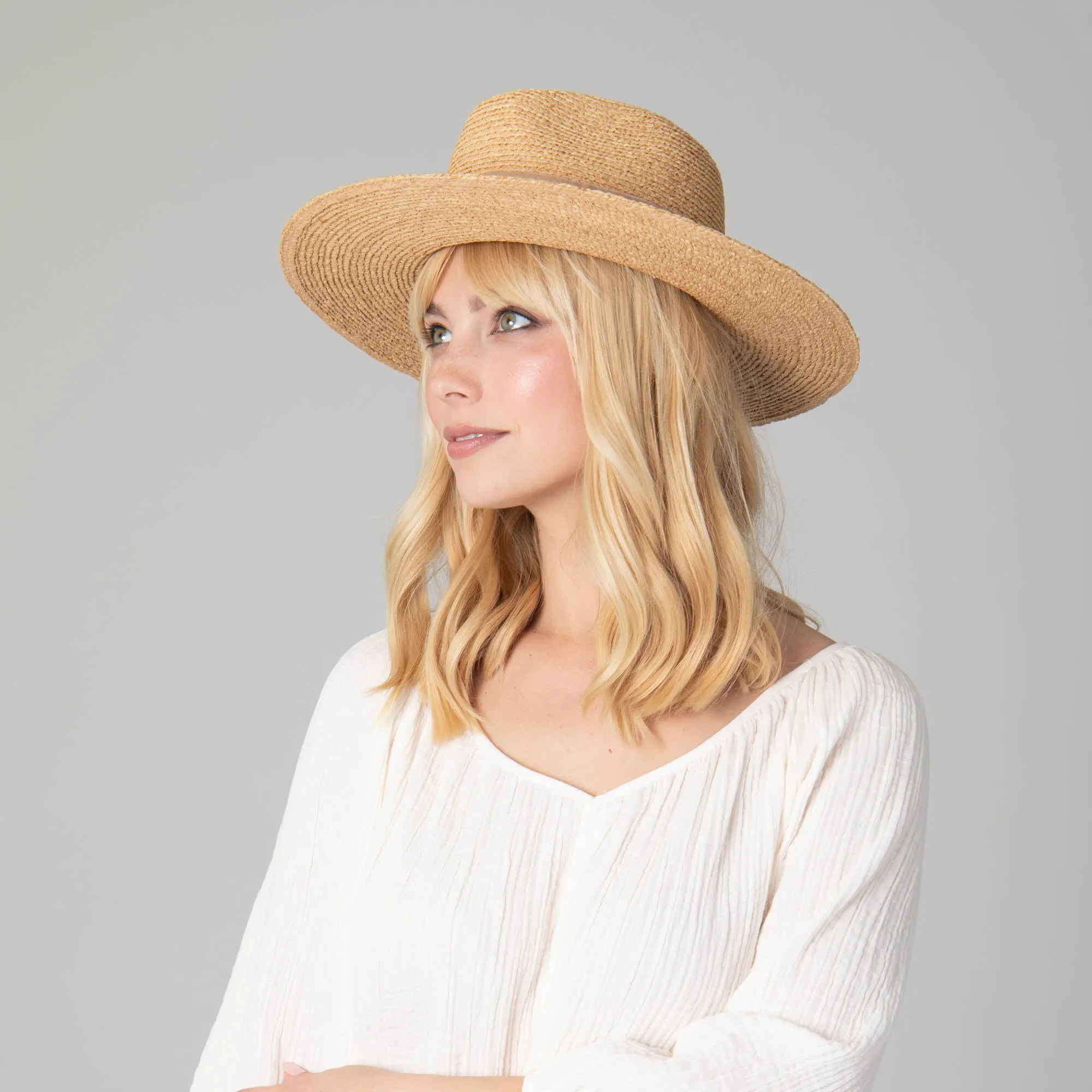 Coastal Sunset Women's Stiff Brim Fedora