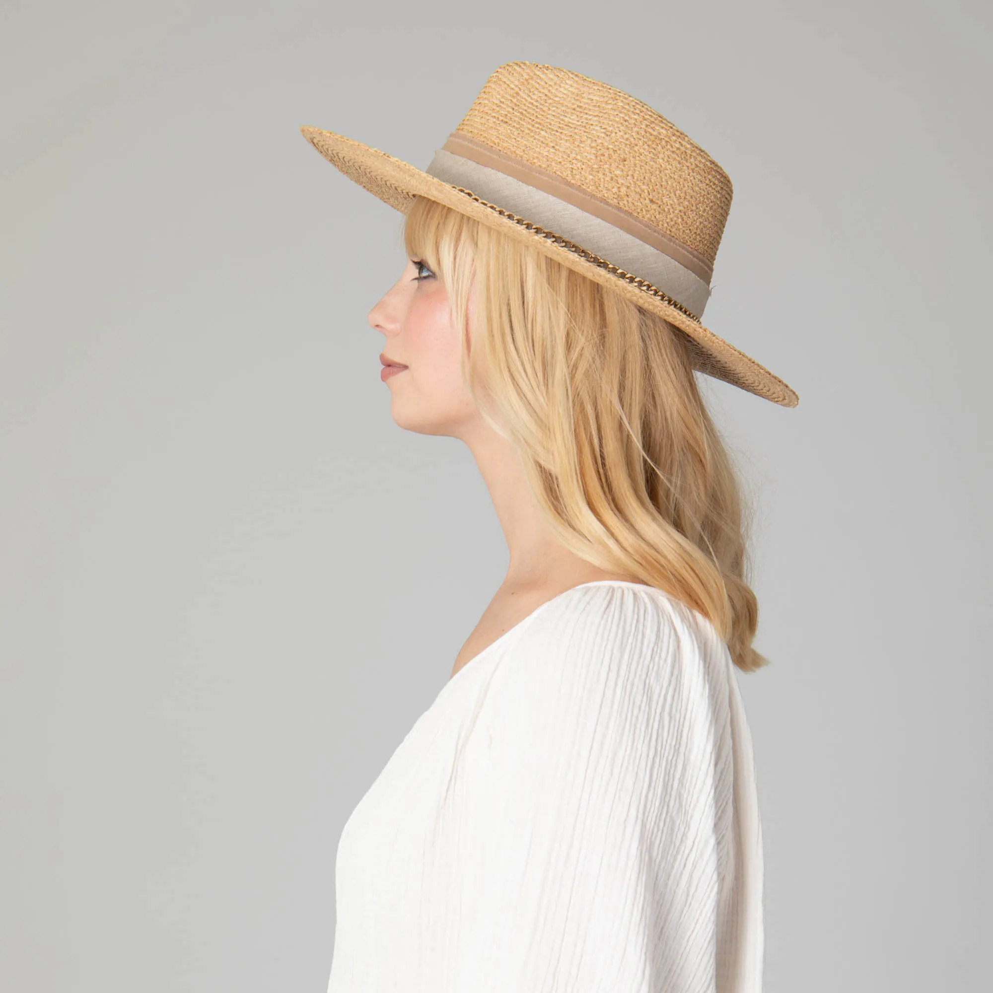 Coastal Sunset Women's Stiff Brim Fedora