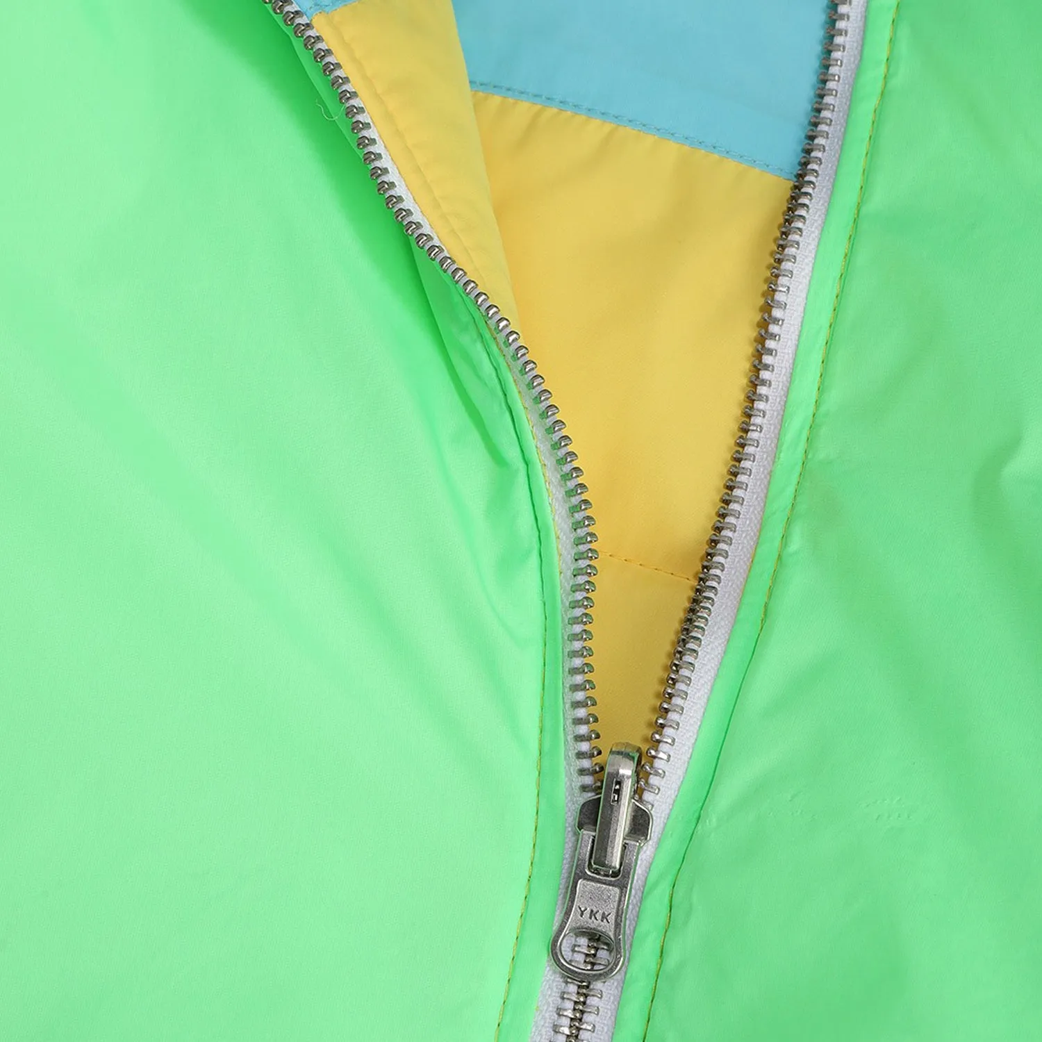 Colorblock Quilted Jacket