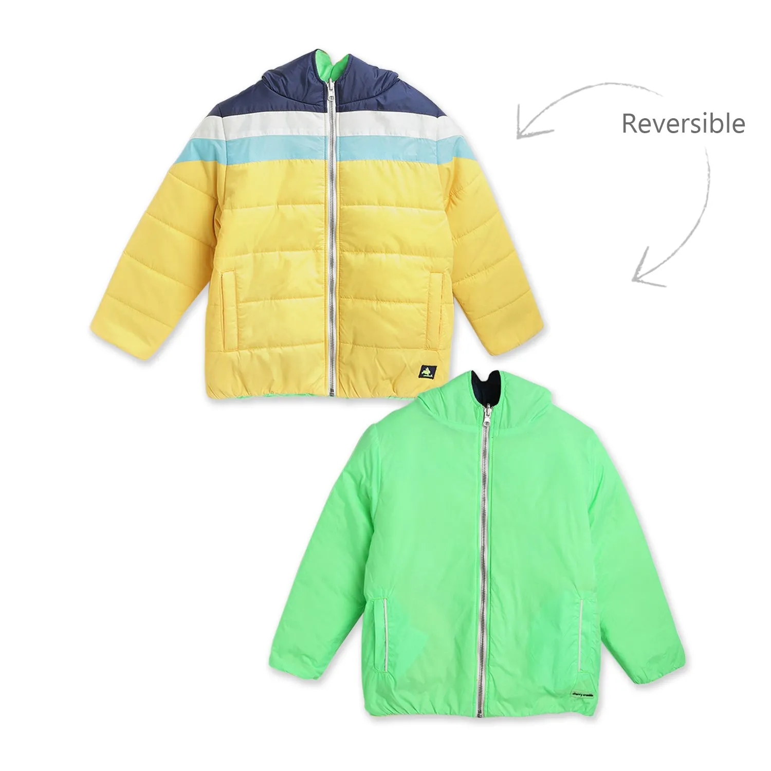 Colorblock Quilted Jacket