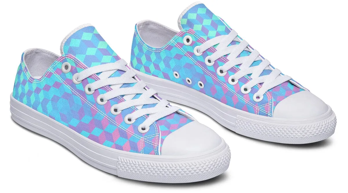 Colorful 3D Low Top Shoes