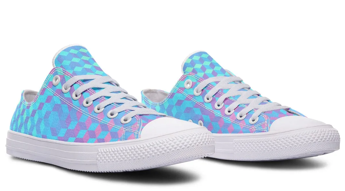 Colorful 3D Low Top Shoes