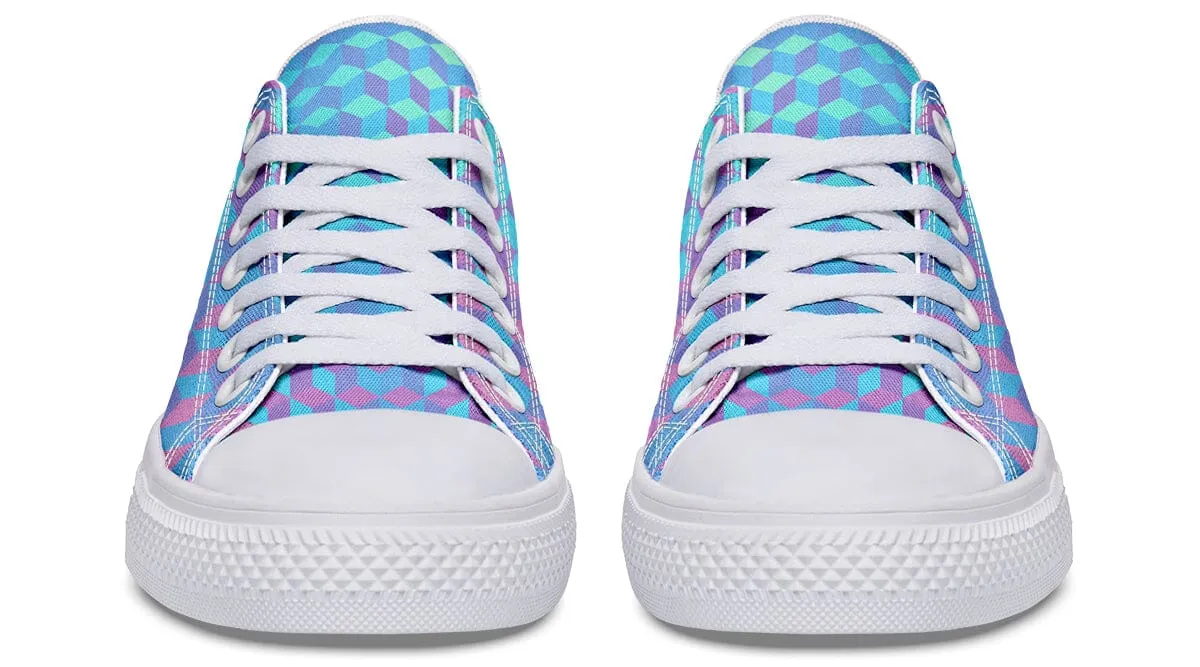 Colorful 3D Low Top Shoes