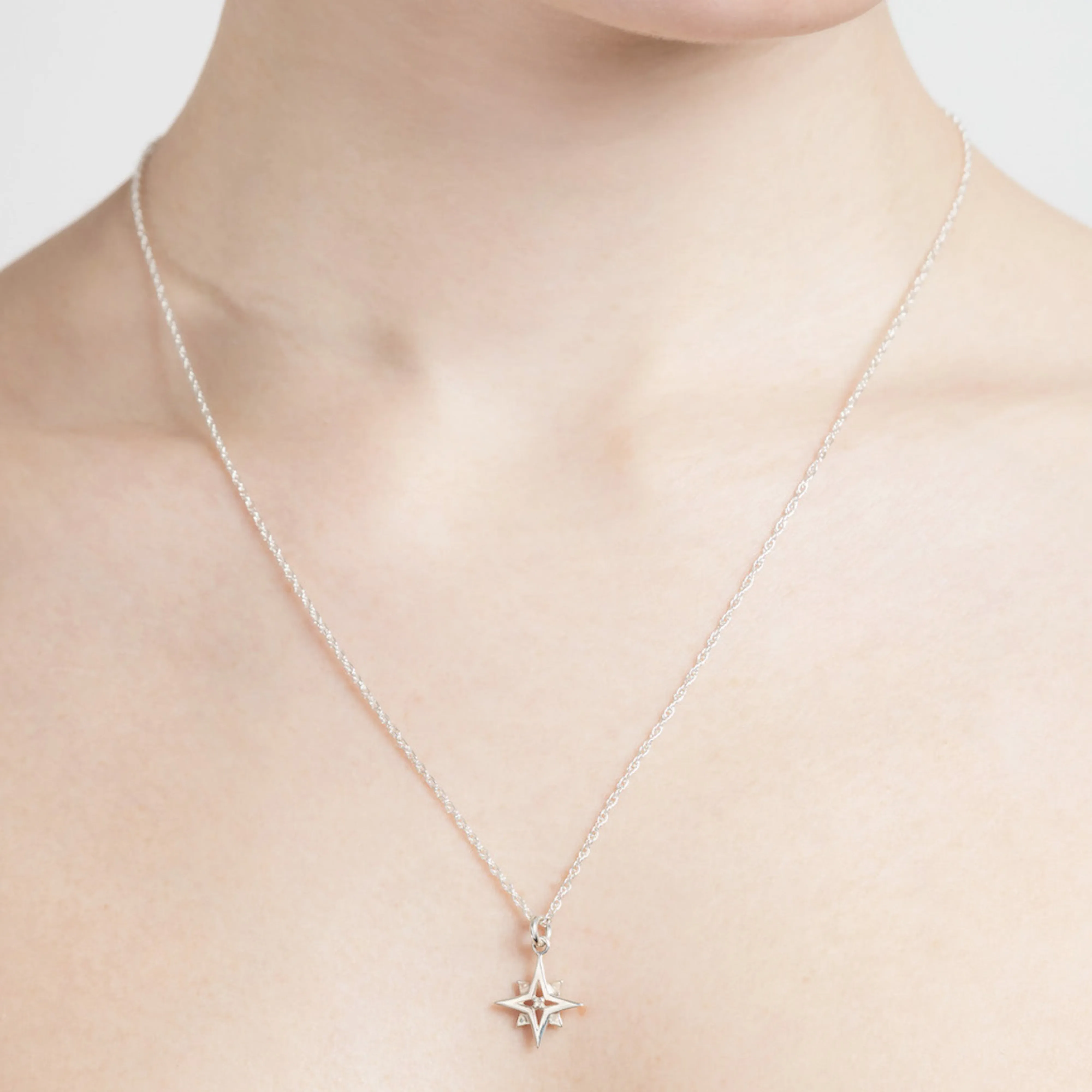 Compass Star Necklace by Yasmin Everley