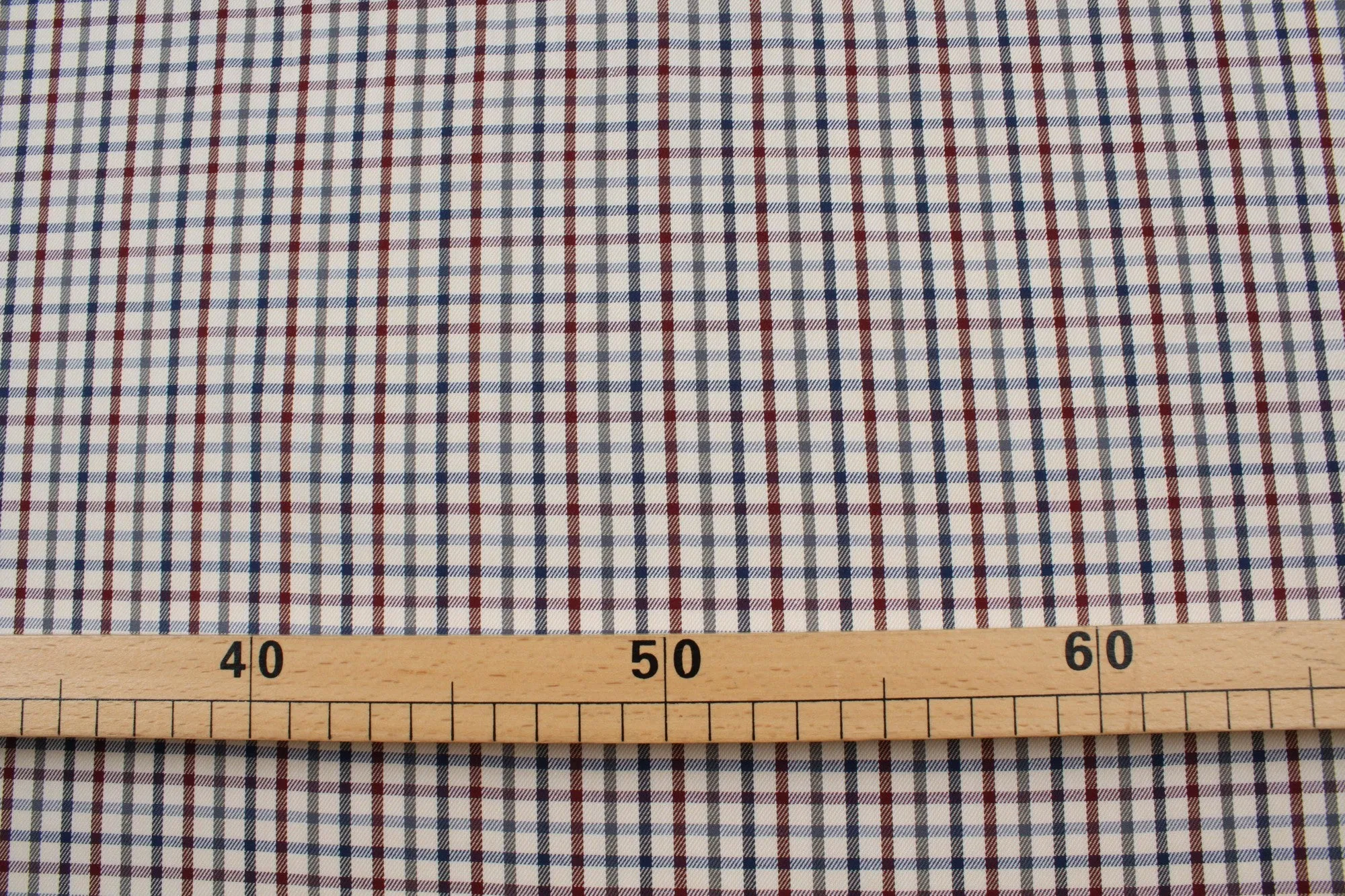 Cotton Checks Twill for Shirting - Multicolor