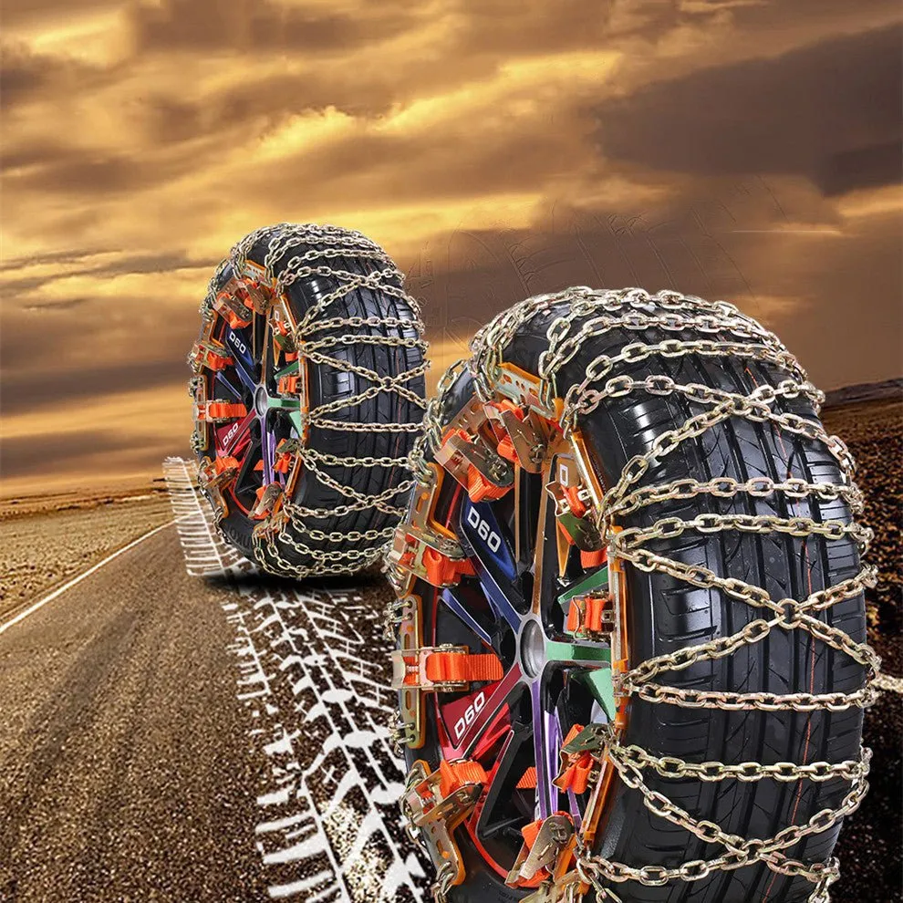 Cross Shaped Snow Chains For Tesla Model 3/Y/X/S