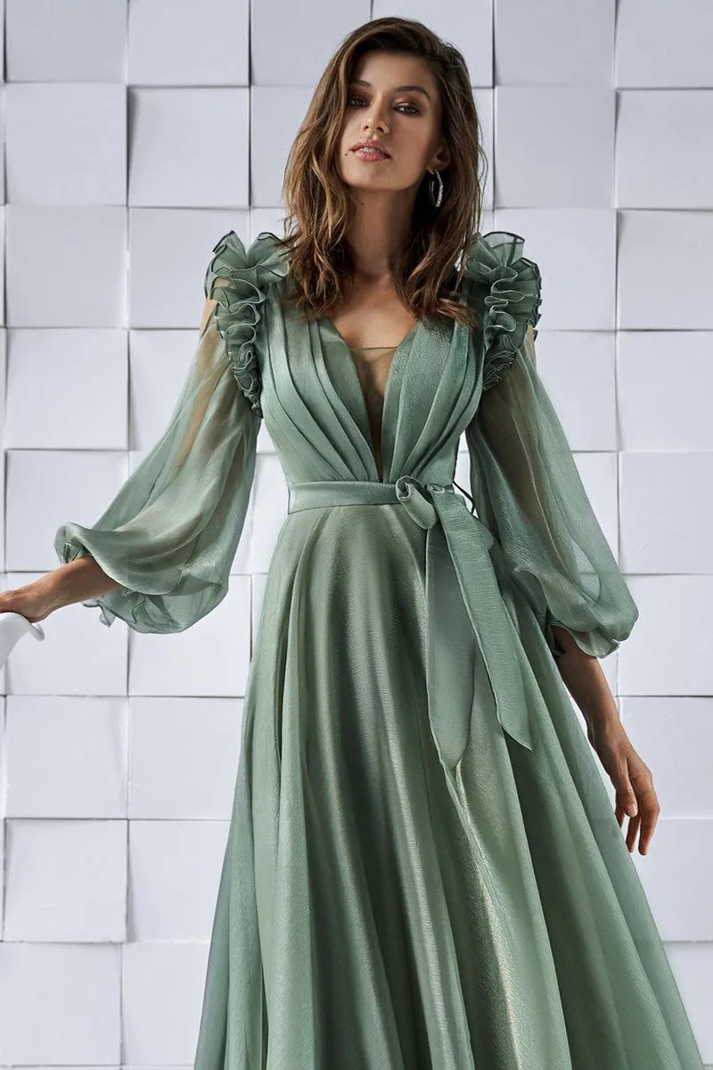 Divine Love Long Sleeve Maxi Dress