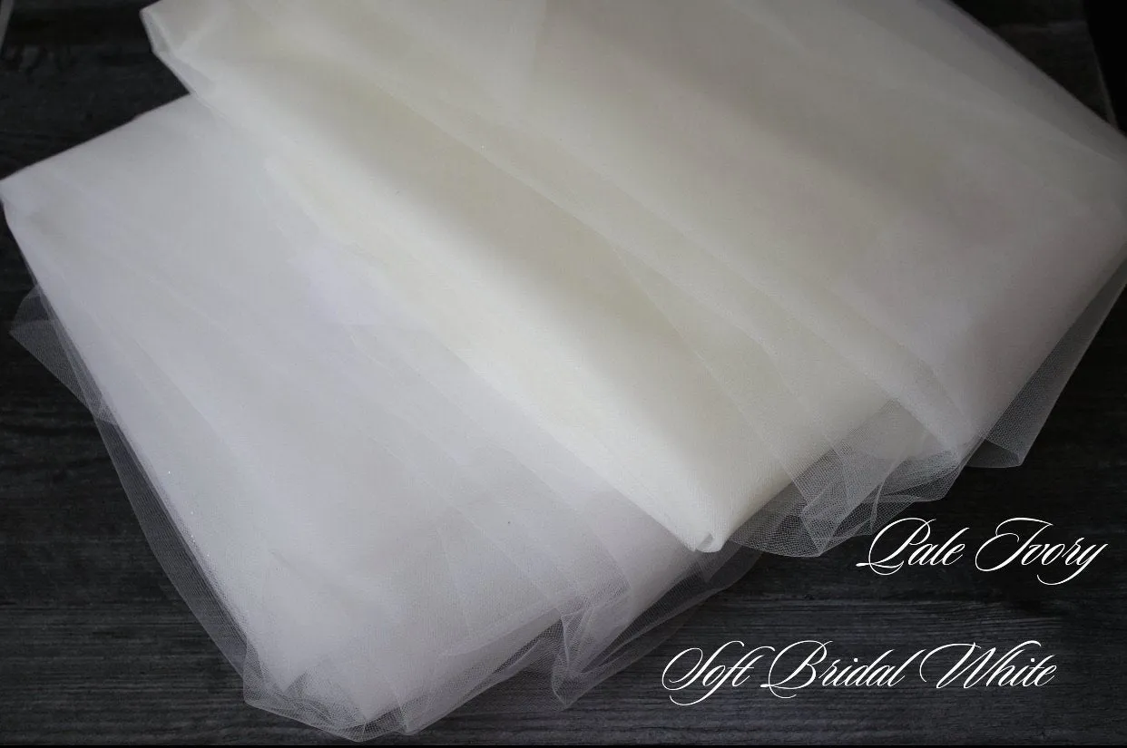 EMMA Pearled Drop Ballet Length Veil