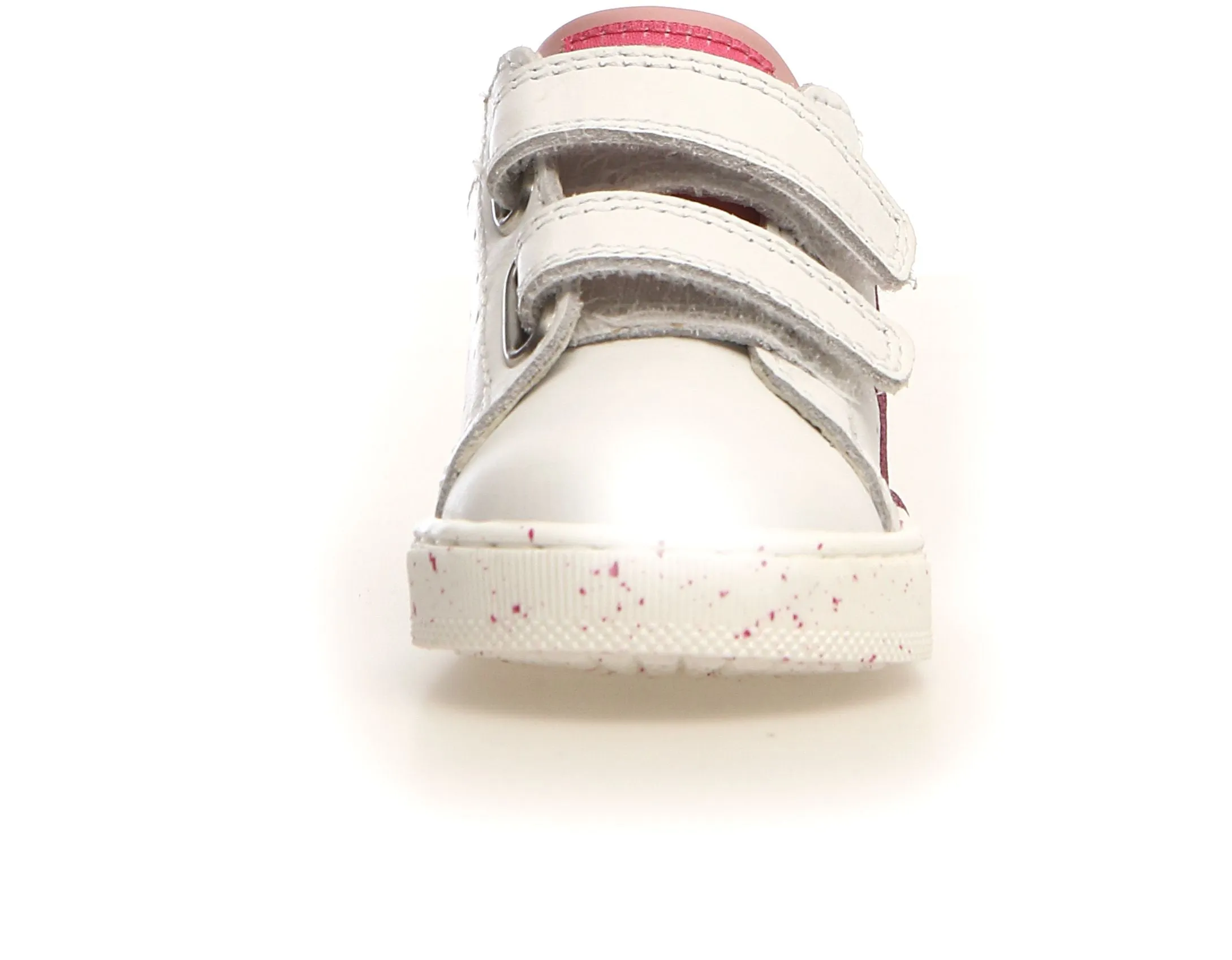 Falcotto Salazar VL Girl's Sneakers - White/Capri/Fuchsia