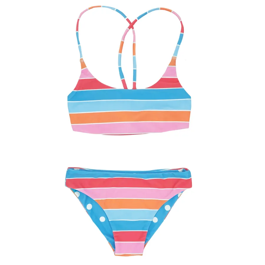 Feather 4 Arrow Waverly Reversible Bikini 24G364RER