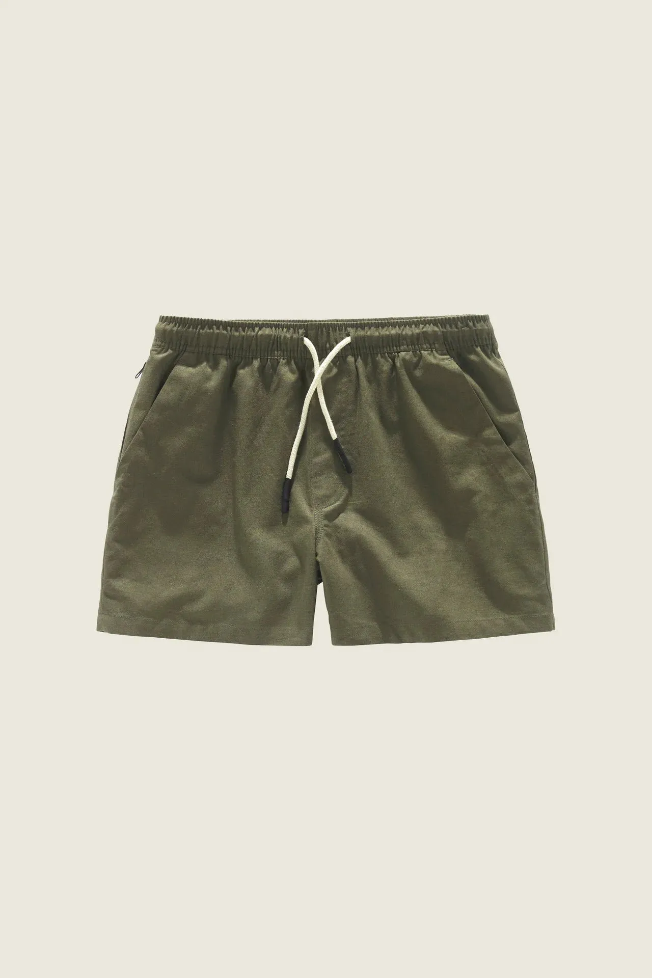 FINAL SALE: Army Linen Cotton Shorts